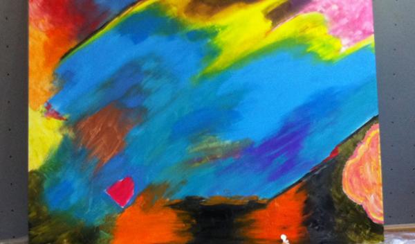 Klinik Deerth - Bild von Patienten gemalt Klinik Deerth - Bild von Patienten gemalt