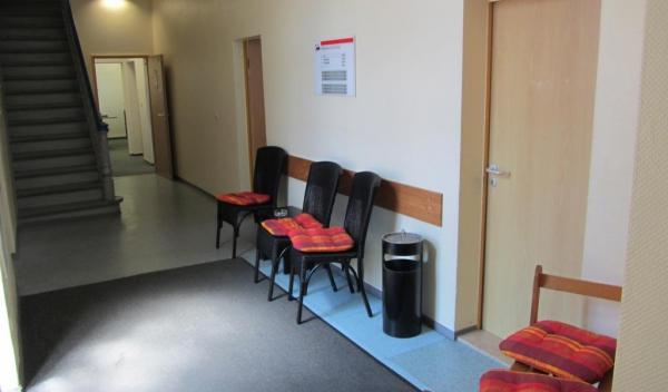 Flur und Wartebereich